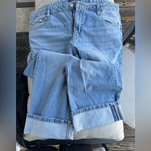 Aeropostale Low Rise Baggy Blue Jeans